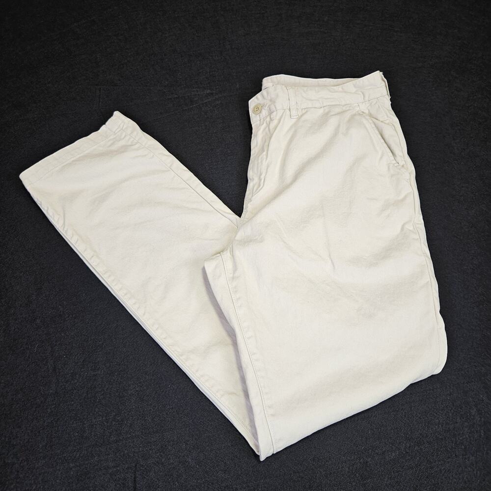 Taylor Stitch Democratic Foundation Pant Mens 36 Chino 100% Organic Cotton Khaki - Picture 15 of 15